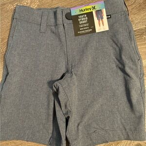 NWT Hurley Boy’s Blue Hybrid Shorts - 5/6